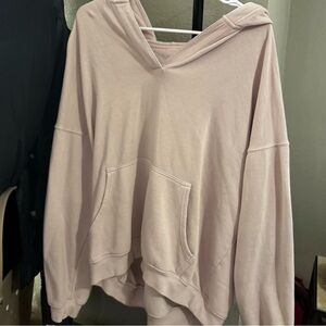 Aerie Light Pink Hoodie